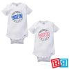 Beverly Hills 90210 onesie Gerber organic cotton short sleeve white