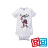 The California Raisins baby onesie Gerber organic cotton short sleeve white