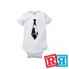 Deftones White Pony tie onesie Gerber organic cotton short sleeve white