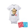 Friday 13th Jason Vorhees baby onesie Gerber organic cotton short sleeve white