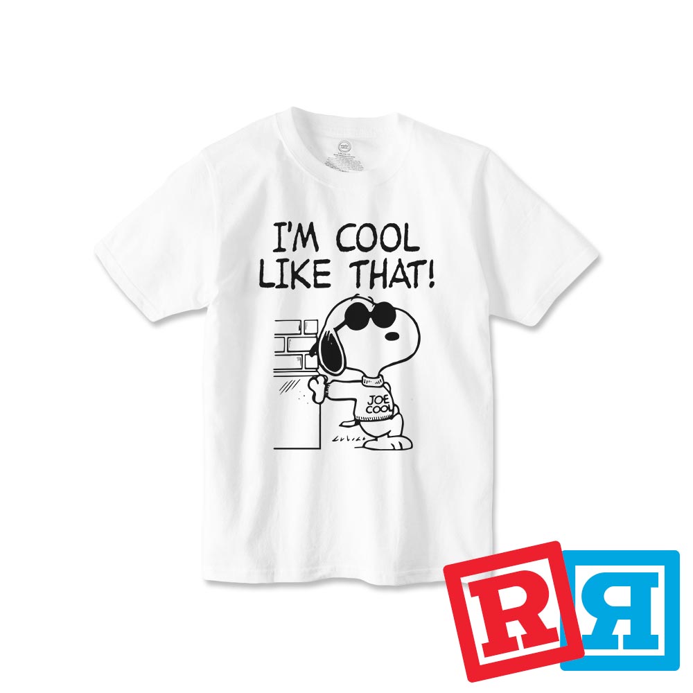 Joe Cool Snoopy I M Cool Like That Toddler T Shirt Free Shipping