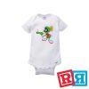 Marvin the Martian baby onesie Gerber organic cotton short sleeve white