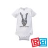 Donnie Darko Frank baby onesie Gerber organic cotton short sleeve white