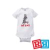 Saw Jigsaw Tricycle baby onesie Gerber organic cotton short sleeve white