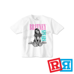 Britney Spears Toddler T-Shirt White Short Sleeve
