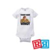 Chris Farley baby onesie Gerber organic cotton short sleeve white