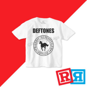 Deftones White Pony Ramones Toddler T-Shirt White Short Sleeve