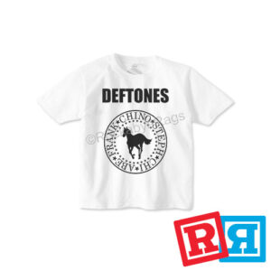 Deftones White Pony Ramones Toddler T-Shirt White Short Sleeve