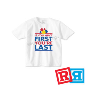 Talladega Nights Ricky Bobby Toddler T-Shirt White Short Sleeve